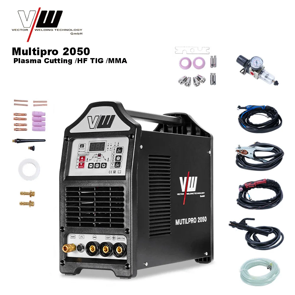 VECTOR WELDING 3 In 1 Multi-functional Welding Machine IGBT Inverter MMA HT TIG Cut Welder Mobile For Home Use Single Phase 230V