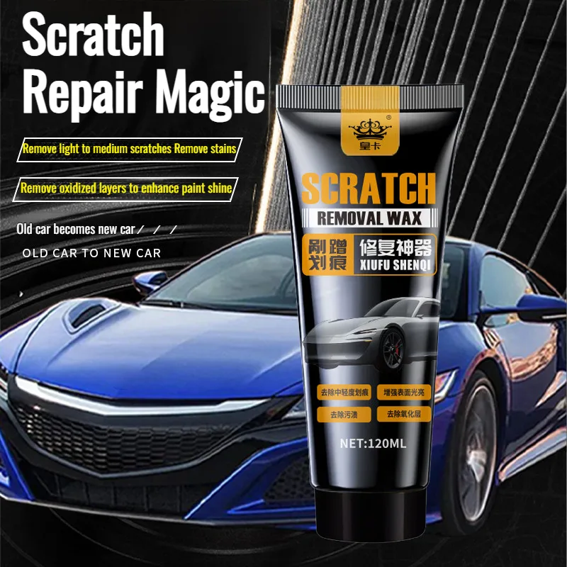 Car Scratch Wax Scratch Repair Governance shallow surface scratches cuts and scrapes car paint blackened oxidized polishing wax