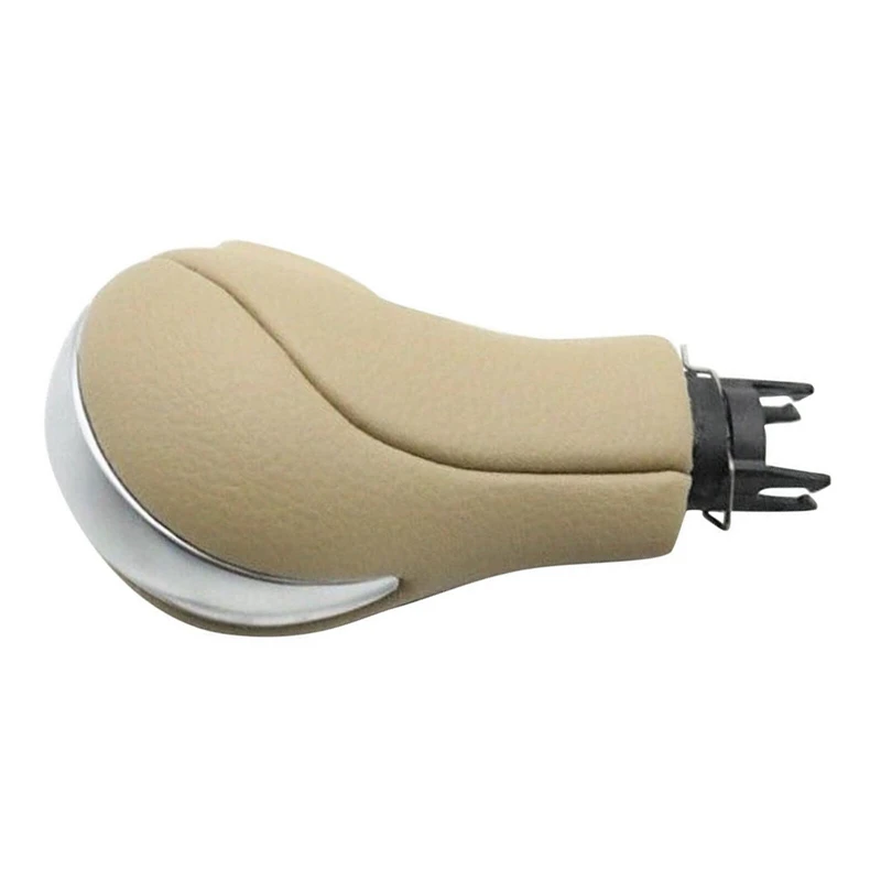 Car Gear Shift Knob Head 34910-JK03A 34910-1LA6C For Infiniti G25 G37 FX37 EX37 QX70 Q60 QX50 QX70 2008-2015 ABS Parts Beige image 2