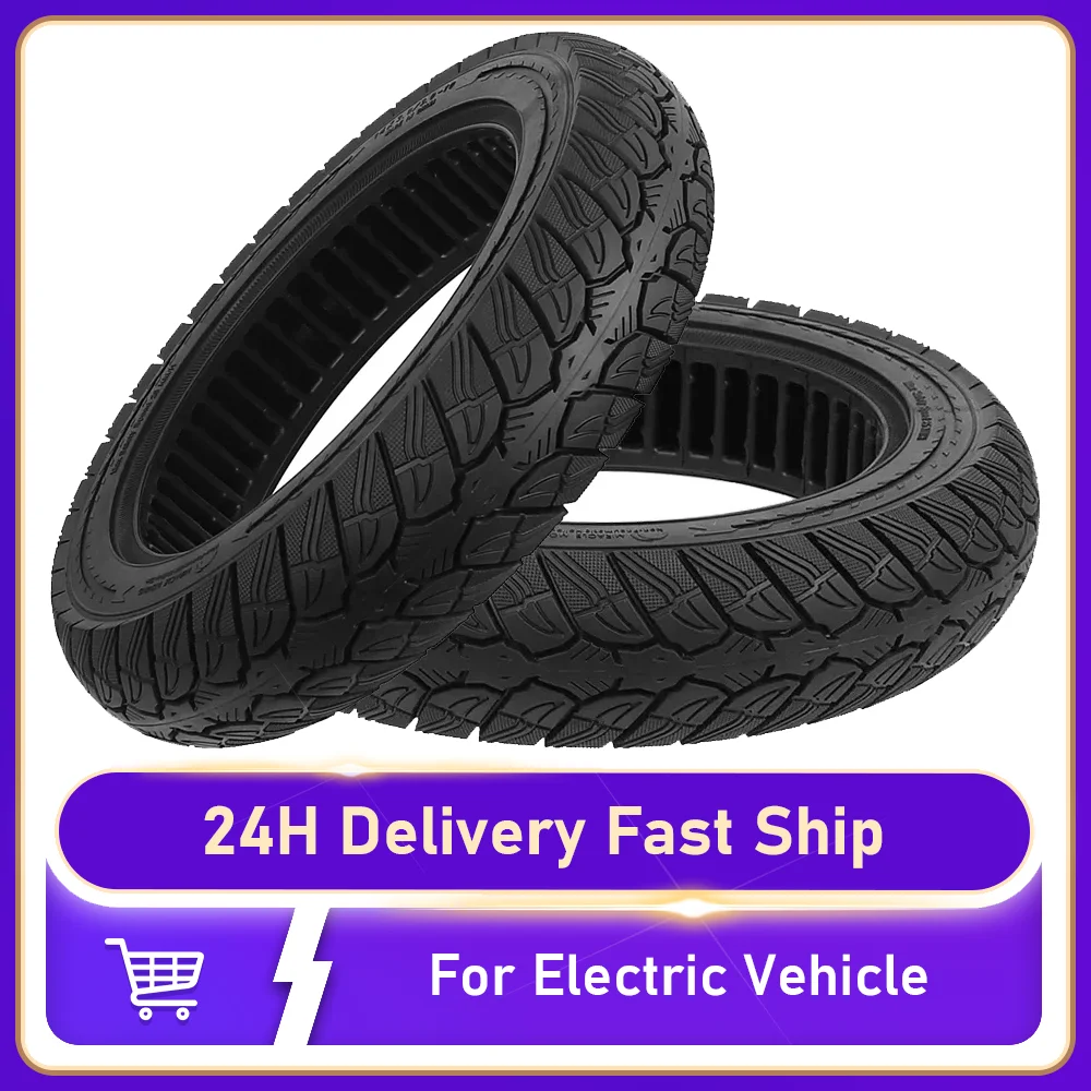 

Puncture-Proof 14x3.0/3.0-10 Solid Tire Electric Vehicle Non-Inflatable Tubeless Replacement Part Accessories