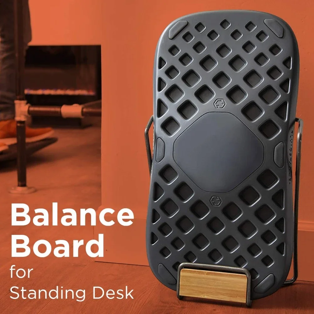 Plane Standing Desk Balance Board 360 Degree Rocker Board for Balance, Fatigue, and Desk Exercise,Anti Slip Wobble Balance Board