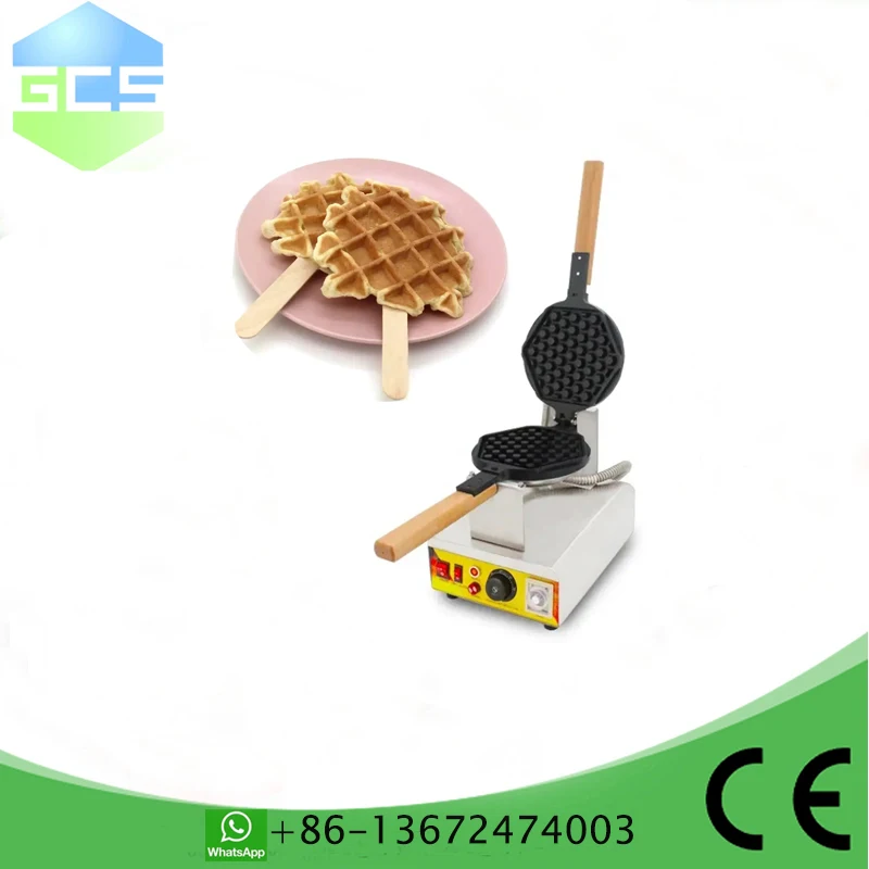 

Hot sale Bubble Honeycomb Waffle making Machine in Europe Commercial ELECTR WAFFL MAKER