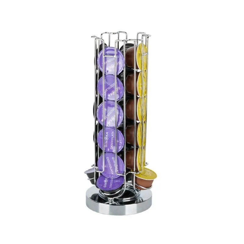 Coffee Capsule Display Holder Rotating Coffee Capsule Stand