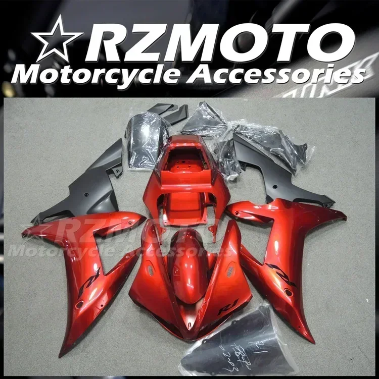 4Gifts New ABS Whole Motorcycle Fairings Kit Fit For YAMAHA YZF-R1 2002 2003 02 03 Bodywork Set Red