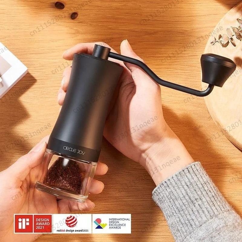 Hand Coffee Bean Grinder Household Portable Double Bearing Italian Hand Brew Coffee Bean Grinder Grinder