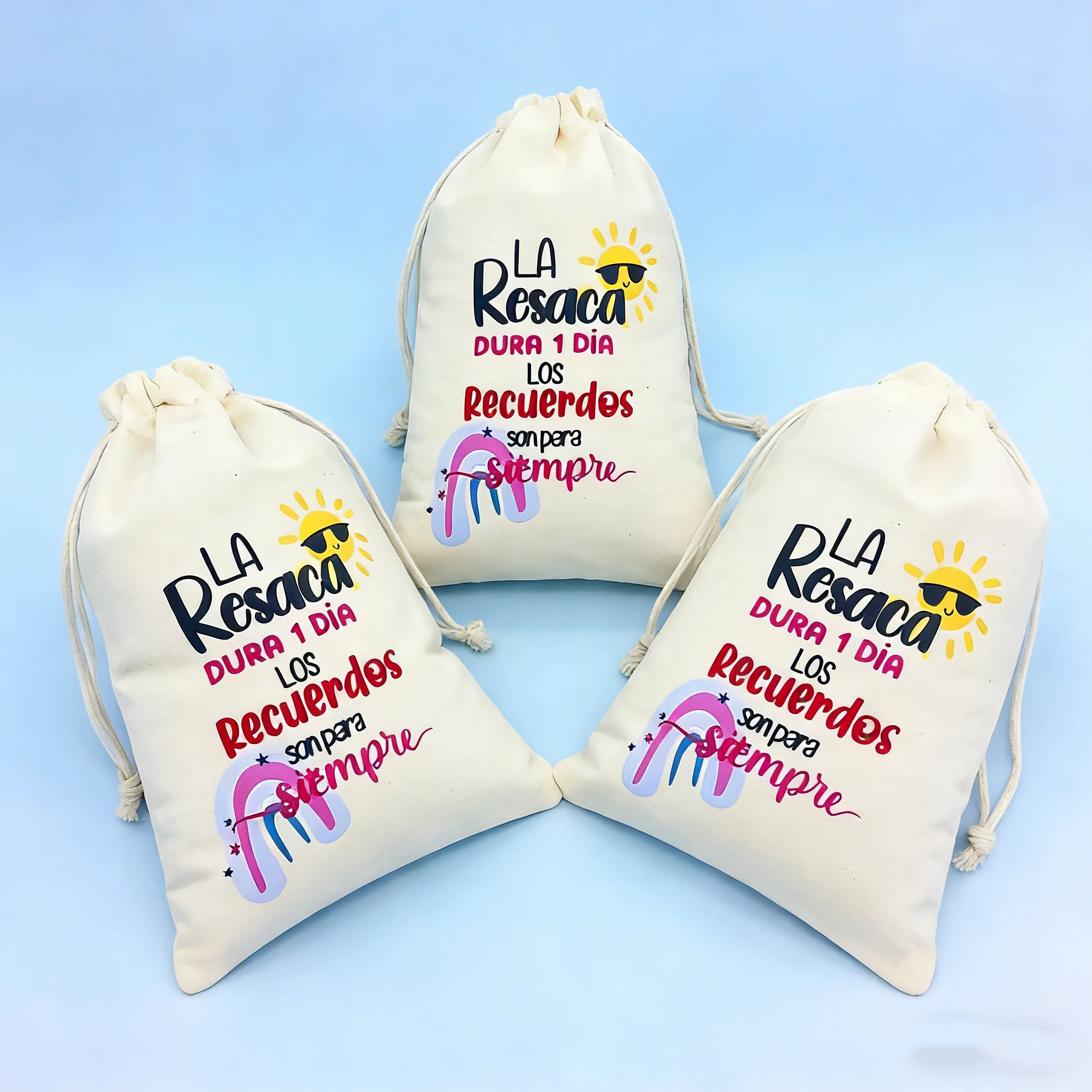25 Bolsas de Regalo para Recuperación de Resaca en Bodas Españolas, Kit Antiresaca, Recuerdos para Invitados, Bolsas de Almacenamiento