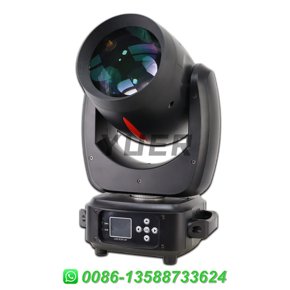 4Pcs/lot Mini 180W LED Beam Spot Moving Head Light With Zoom Prism Effect DMX DJ Disco Club Party Wedding Stage Effect Lights