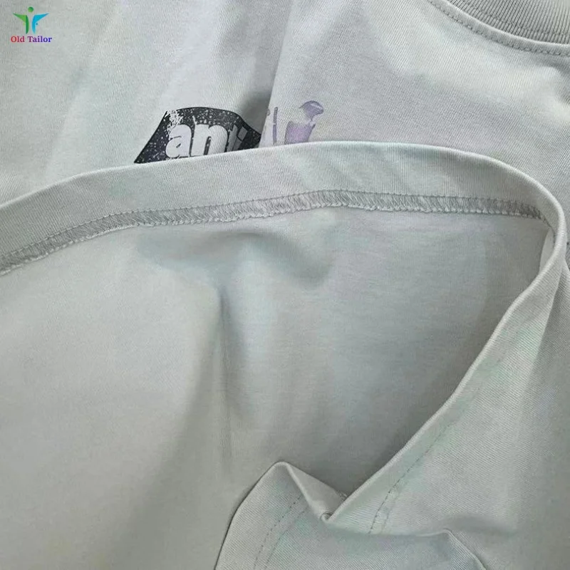26SS Streetwear Heavyweight Printed Letter Print Oversized Crew Neck Latest Men's Women's Short-Sleeved T-Shirt Tops