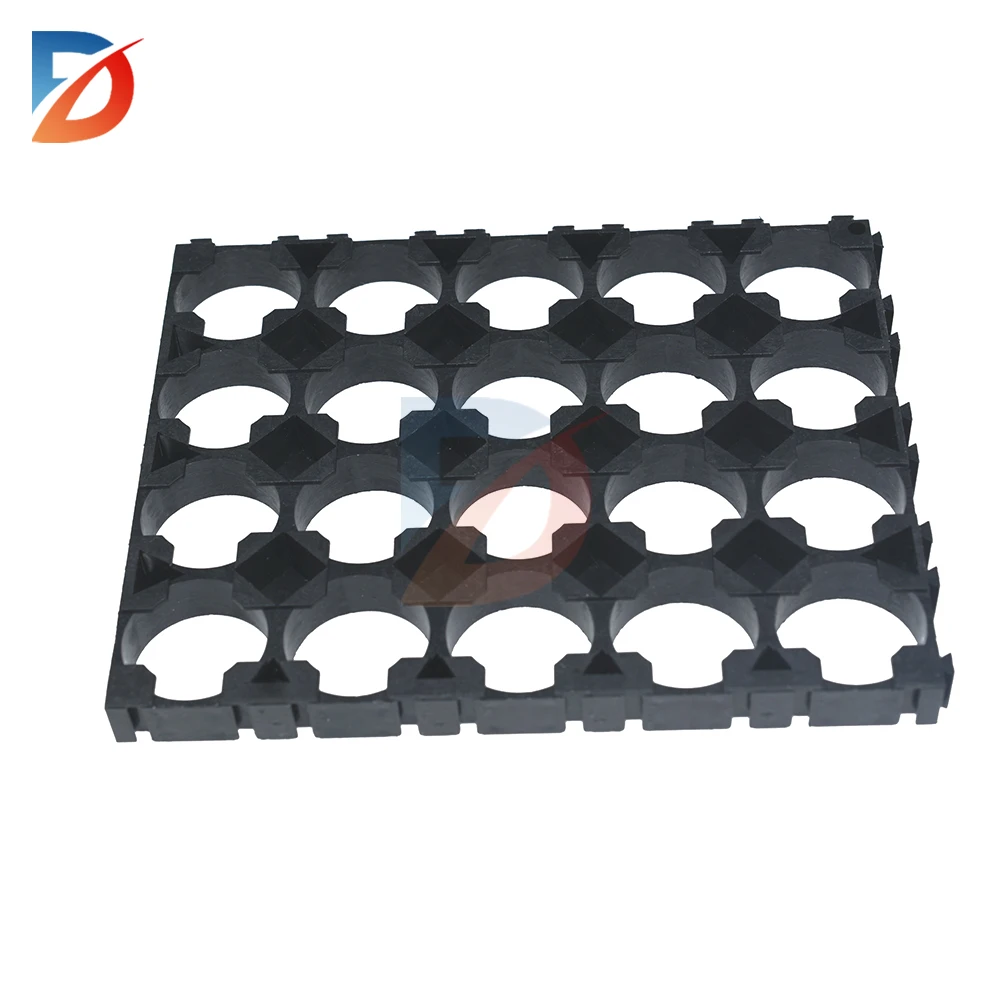 10PCS 4x5 Cell Holder 18650 Lithium Battery Case Holder Batteries Pack Plastic Holder Bracket for 18650 Battery Pack Storage