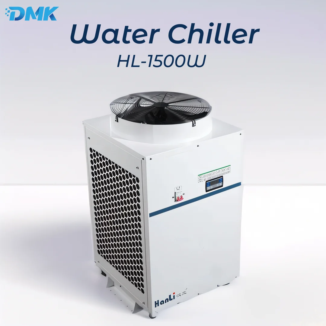 HANLI HL-1500W Industrial Water Chiller 220V 50/60Hz 11.5A/12A for 1500w Laser Engraving Cutting Machine Water Cooling Machine