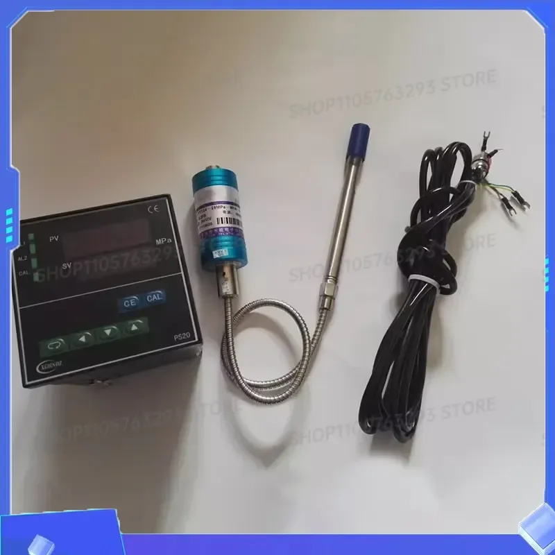 High Temperature Melt Pressure Sensor with Display Instrument for PT124-50MPa-M14x1.5+PS20