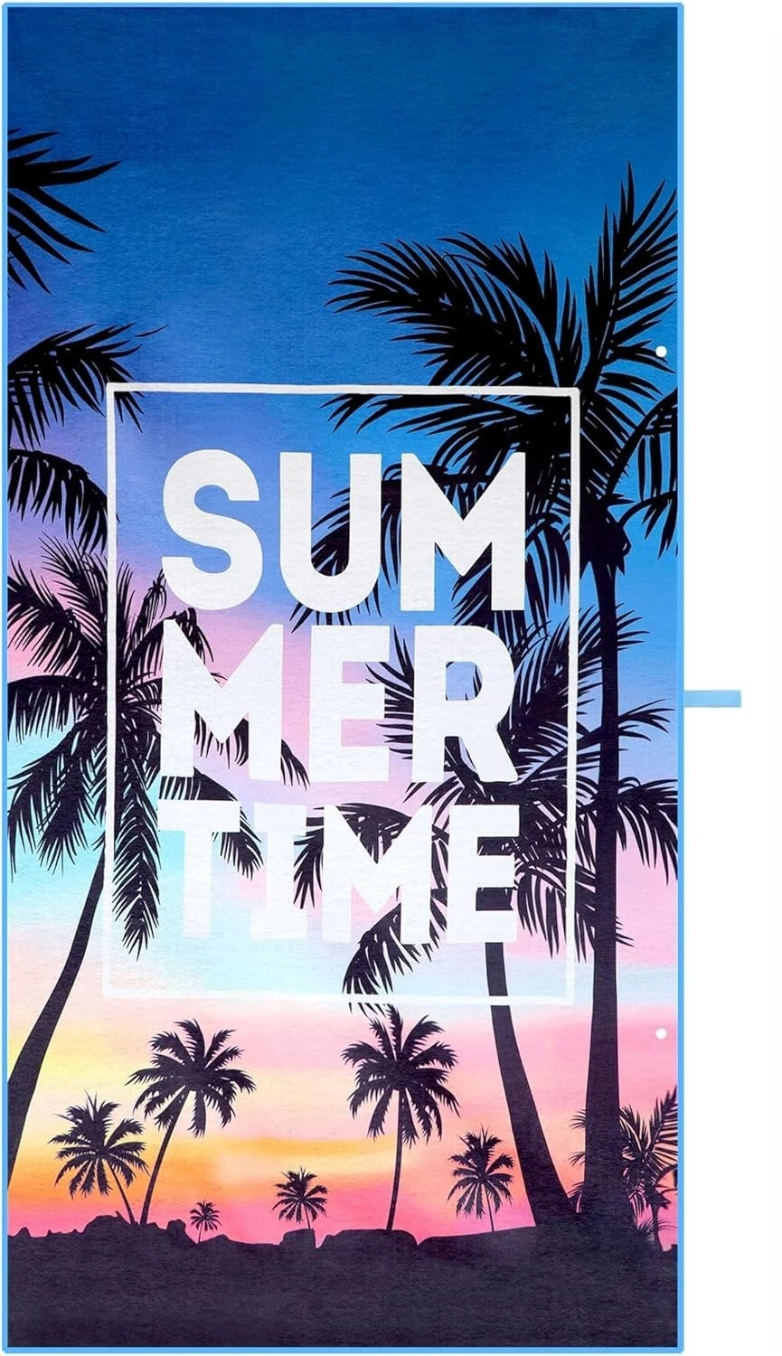 1PC Summer time pattern Beach Towel for Family stuffs friends Gifts Quick-Dry Sand free For Bath Yoga Beach Camping Swimming GYM