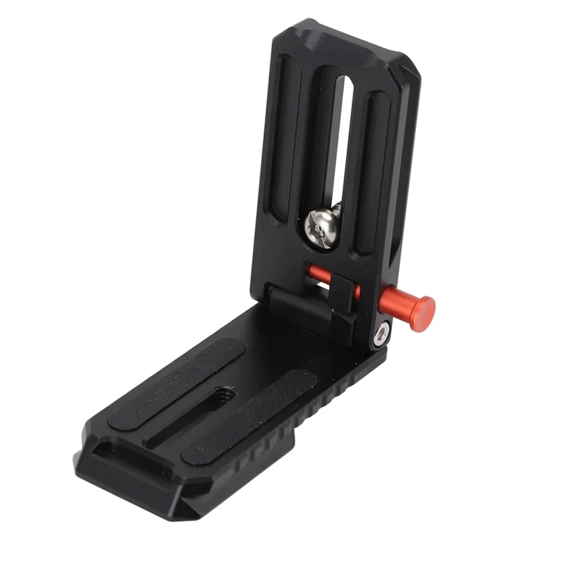 Braket L Kamera CLCU Vertikal Horizontal Switching 1/4 Inci Lipat Quick Release Untuk Kamera Mirrorless