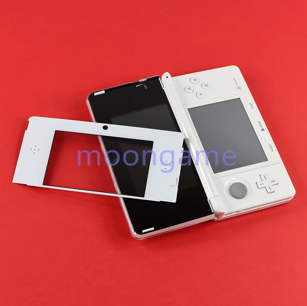 1pc For 3DS Top LCD Screen Lens Display Cover For Nintend 3DS Screen Mirror Game Repair Replacement Plastic Glass Panels