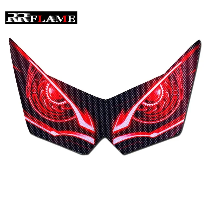 For KAWASAKI Z750 Z750R Z1000 Z 750 Z 1000 Motorcycle 3D Front Fairing Headlight Stickers Guard Head light protection Sticker