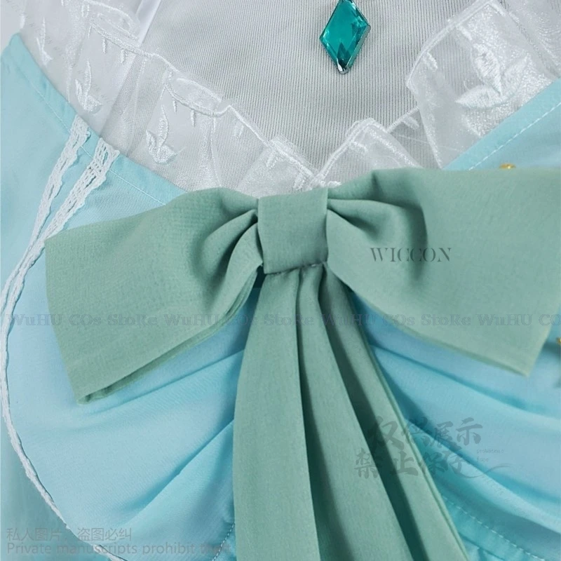 أنيمي لعبة الهوية الخامس ديمي بوربون نادل ملح البحر خاص تأثيري حلي كوس الباروكات زي حفلة الهالوين لعب دور الملابس