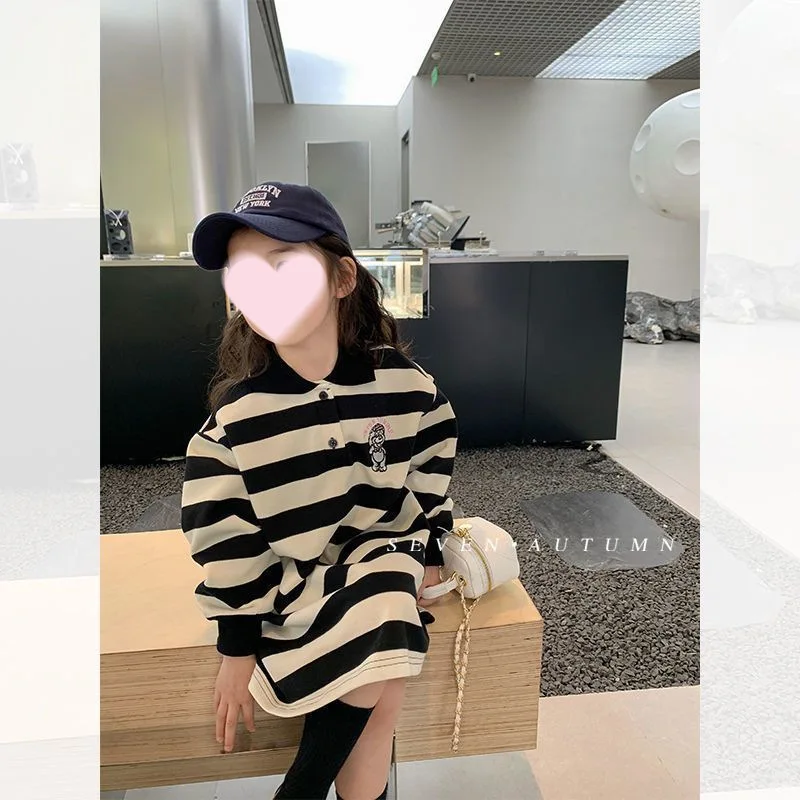 Toddler girls knitted winter princess dress sweater fall fashion kids clothing girl clothing sweet