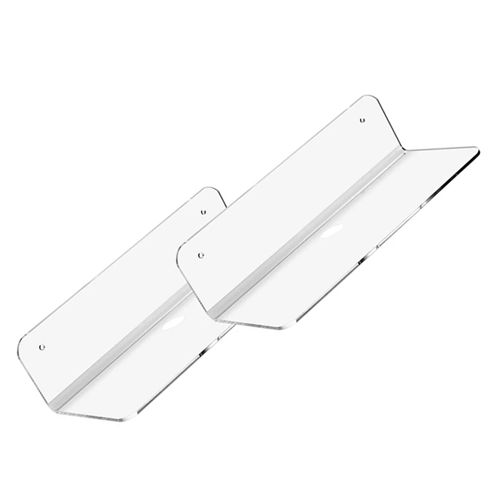 

Acrylic Speaker Lightweight Large Capacity Wall Mounted Audio Shelf Storage Suitable Living Room Kitchen Bedroom