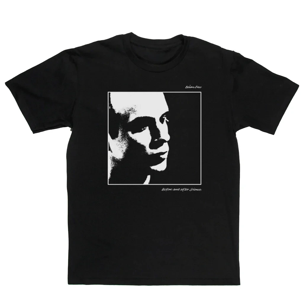 

Brian Eno Before and After Science Графический принт Летние роскошные брендовые хлопковые мужские и женские футболки с короткими рукавами