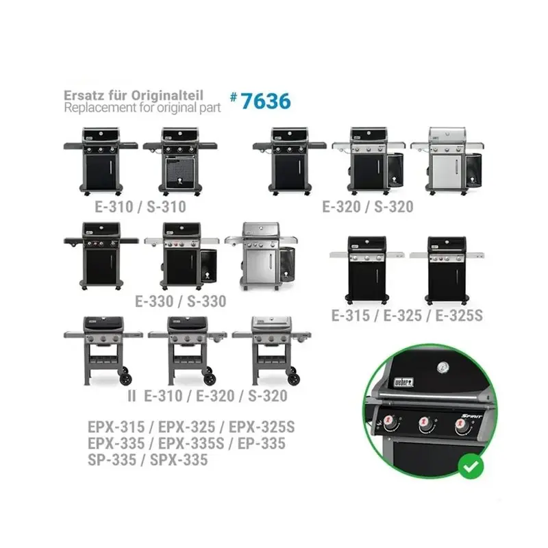 For Weber For Spirit 2 Grill-15.3