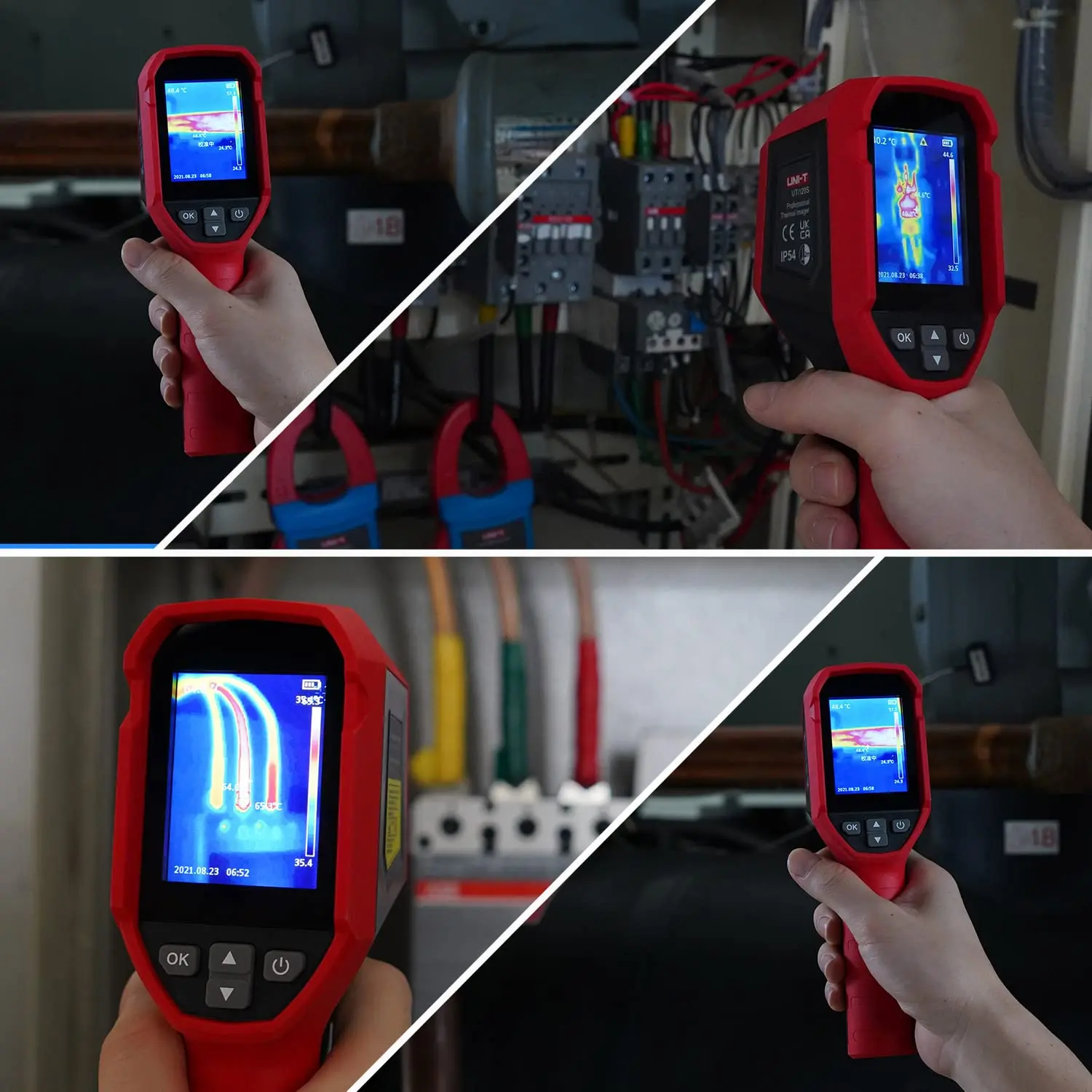 UNI-T UTi120S Handheld Digital Industrial Thermal Imager Camera 120x90 Pixels Temperature Measurement Range -20~400 Celsius view 6