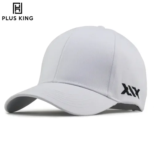 Imagen 2 del producto 64-68cm sombrero de gran tamaño circunferencia de la cabeza gorra de béisbol grande para hombres mujeres casual Hip Hop Snapback ajustable XXL