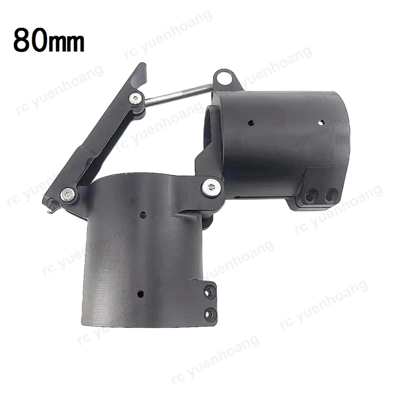 1PCS Plant Protection UAV 80mm Carbon Tube Fold Arm Quick Release Aluminum Alloy Folding Arm Joint Landing Gear Pipe Connector