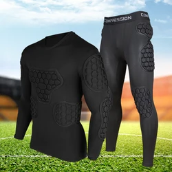 Uniformes profissionais da armadura do goleiro, camisas do futebol, cotovelo grosso da esponja do EVA, esportes