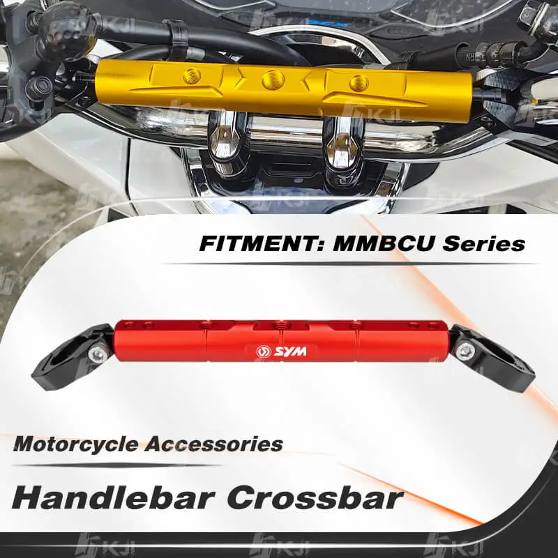 For SYM MMBCU 158/160/150 Handlebar Crossbar 22mm Universal Balance Bar Bracket Extender Extension Motorcycle Accessories Parts