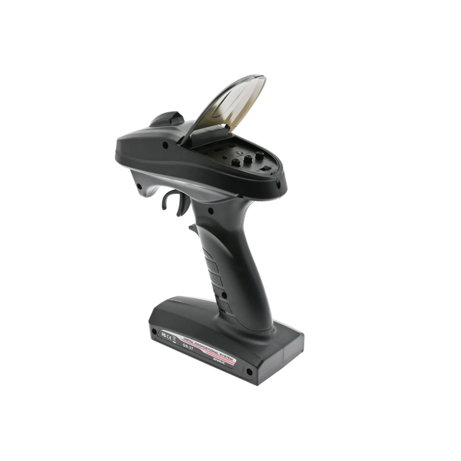 ความไวสูง 3CH 2.4GHz รีโมทคอนโทรลเครื่องส่งสัญญาณวิทยุดิจิตอล + ตัวรับสัญญาณเสาอากาศสัญญาณในตัวสำหรับเรือ RC รถ