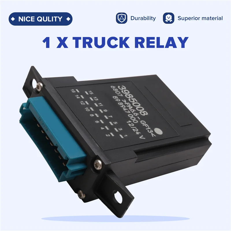 

Central Electric Unit For Volvo FH12 FH16 FM12 NH 3985008 Truck Relay Flasher Relay-AD39