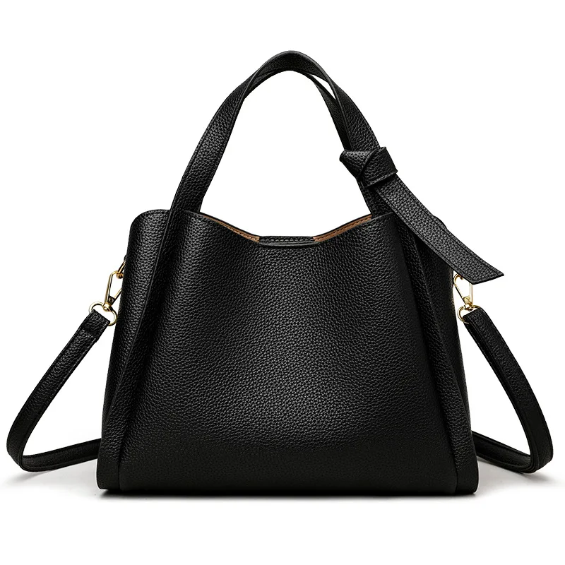 

Cowhide Women's Bag New Large Capacity Women Crossbody Shoulder Bags Fashion Genuine Leather Female Handbags Bags For Women