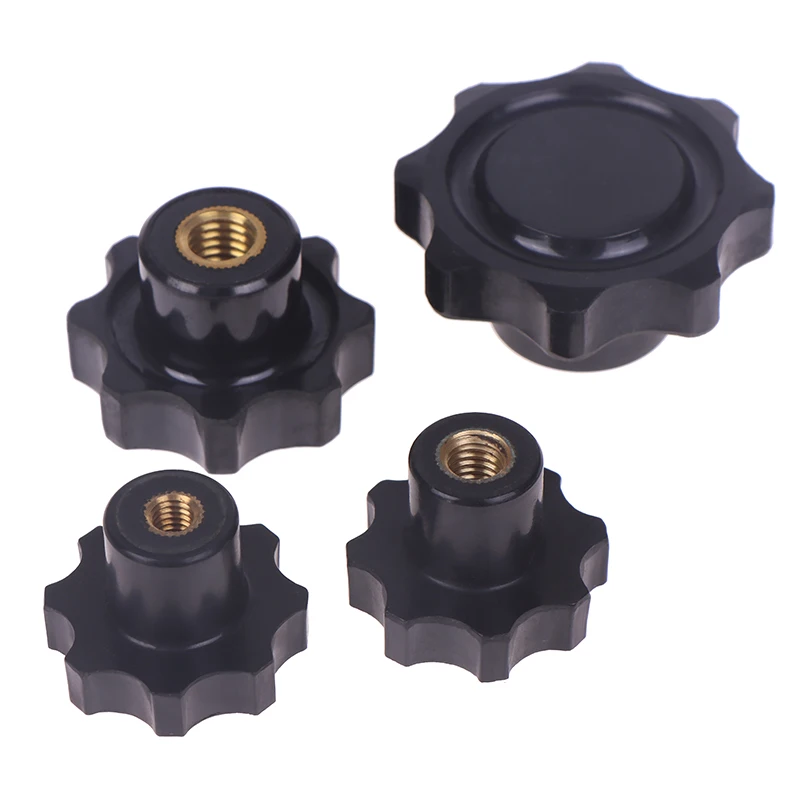PF 황동 6mm 8mm 10mm 12mm DBSE 스타 팔각형 디자인의 정전기 방지 핸들, 1 PC