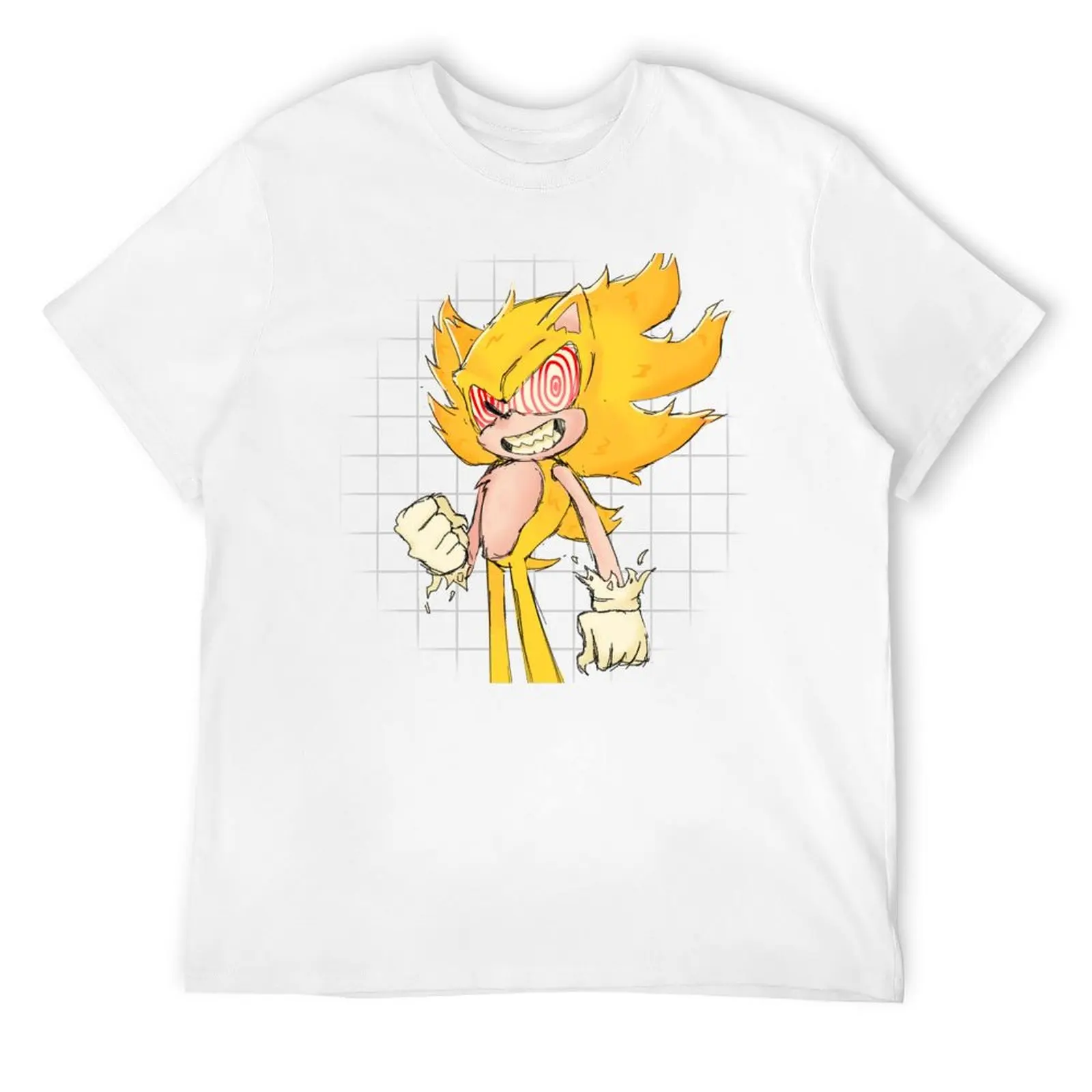 

Fleetway Super Sonic T-Shirt vintage man t shirt T-shirts oversize vintage graphic tee men t shirt