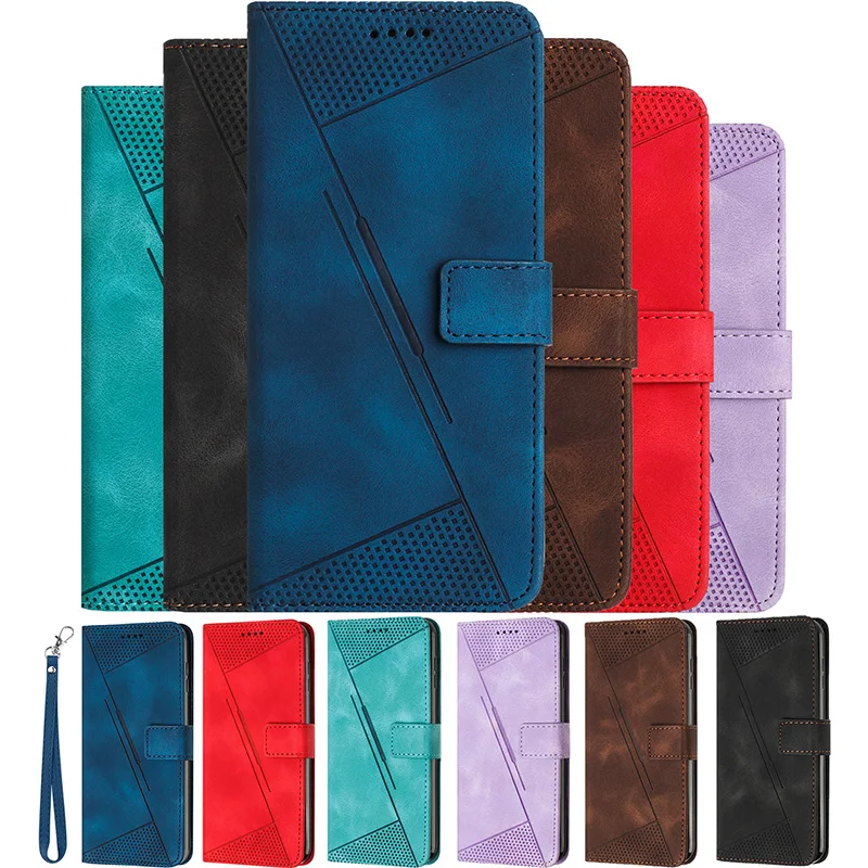 Magnetic Flip Wallet Case For Samsung Galaxy S23 S24 FE S25 Plus M55 A55 A54 A53 A35 A56 a24 25 A26 A36 5G A15 A14 4G A05s Cover