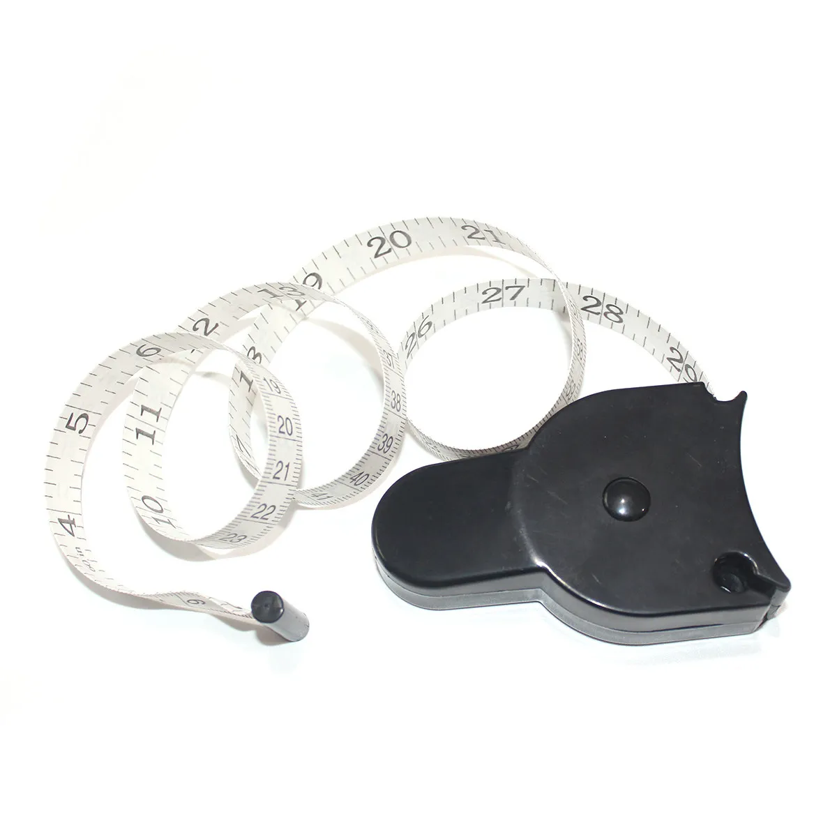 Body Fat Caliper Tester Personal Use Tape Measure Fitness Measuring Waist Arms Legs Fat Measuring Tool 0-70mm 150cm