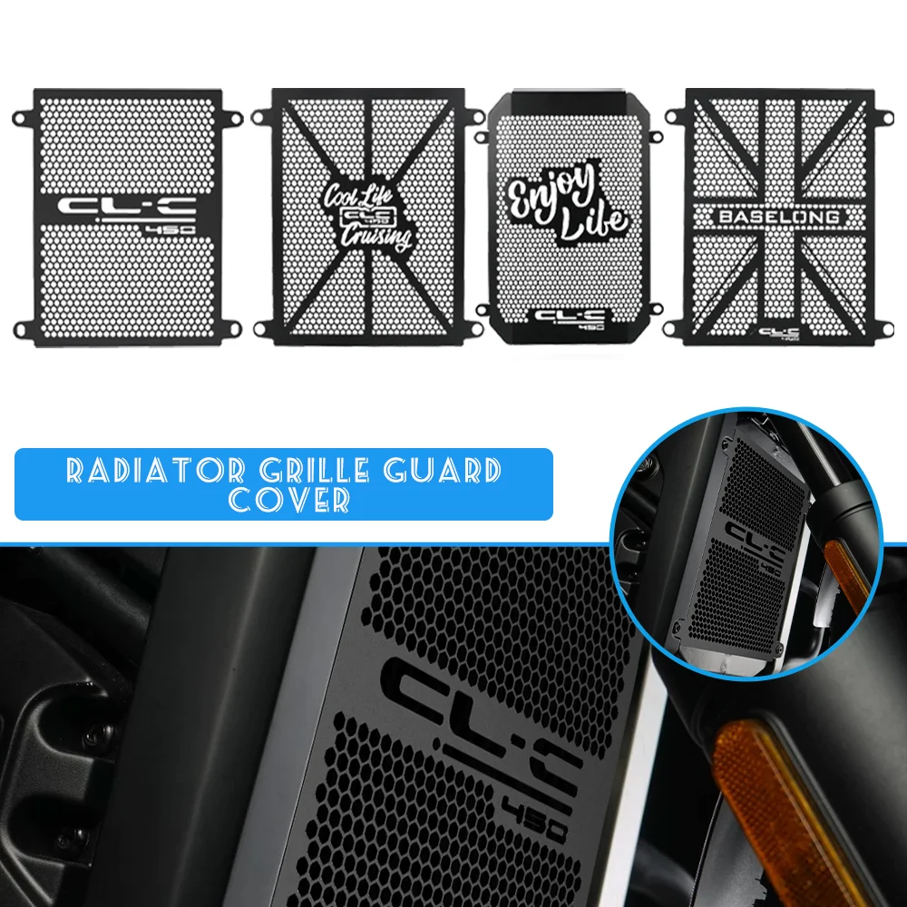 

For CFMOTO CLC 450 Bobbe 450CLC 450CL-C CLC450 2023 2024 2025 Motorcycle Radiator Grille Guard Cover Water Tank Protection Guard