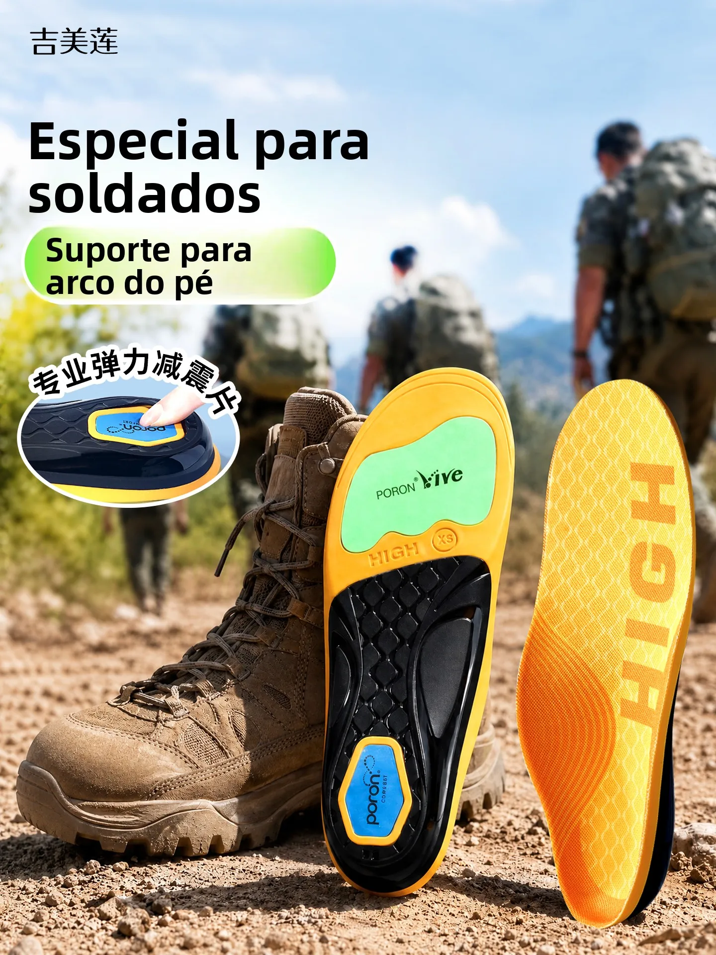 men's-arch-support-insoles-running-training-long-distance-shock-absorption-foot-pain-relief-military-training-sports-shoes