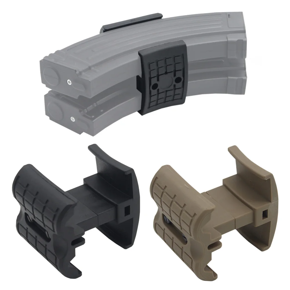 Rifle AK Mag Coupler Tactical Mag Clip Magazine Parallel Connector For AK47/74 Series Airsoft rifle AEG/GBB Hunting Accessories