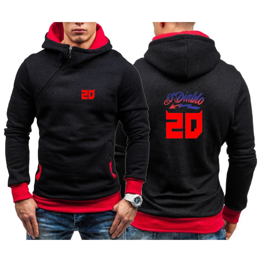 Fabio Quartararo Motorcycle Rider Racing 2023 Spring style printing Mens High Quality leisure Fashion Hoodies Warm Sweatshirts