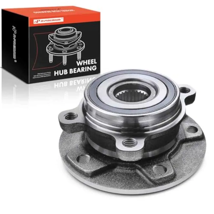 

A-Premium Front or Rear Wheel Bearing and Hub Assembly Compatible with Fiat 500X 2016-2020 Jeep Renegade 2015-2020 for Enhanced