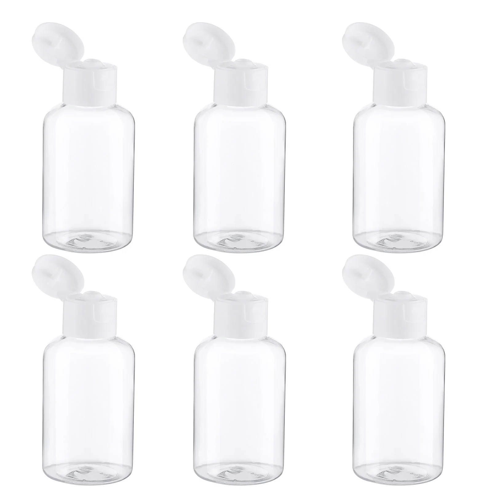 Travel Container 100ml Reusable Squeeze Bottles for Liquids Cosmetics Hand Shampoo Body Wash Sealed No Leakage