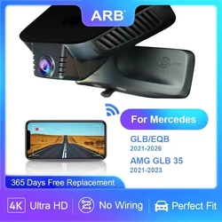 For Mercedes GLB AMG GLB 35 EQB X247 2021-2026, ARB 4K OEM Style Dashcam, WIFI APP, Loop Recording, Wide Angle Lens