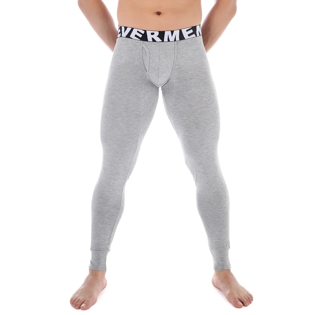 

Men Thermal Underwear Legging Tight Winter Warm Long John Low Waist Underpants Leggings For Men Winter Thermo Underwears