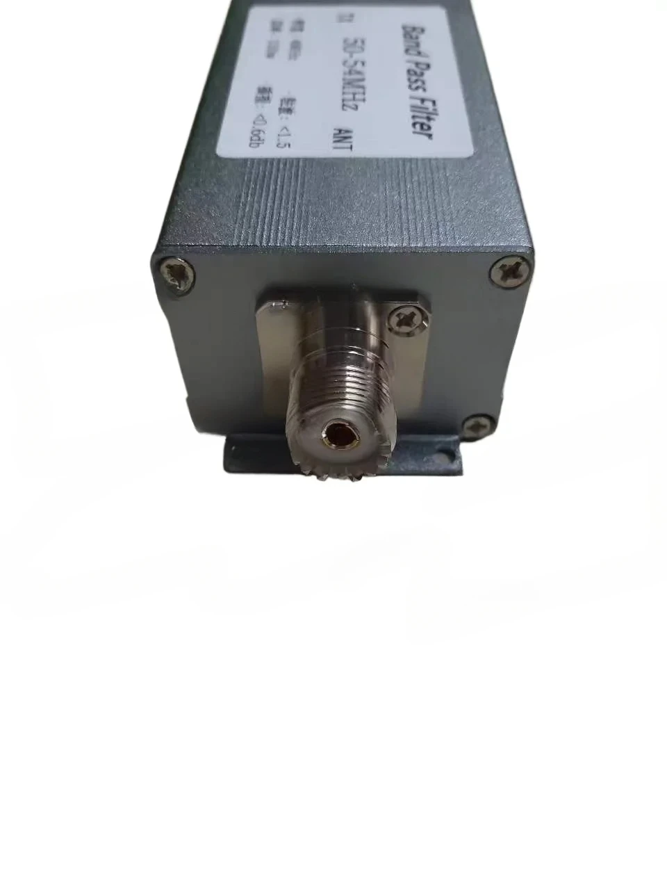 50-54MHz band-pass filter BPF 100w M female base 6-meter wave filter to improve anti-interference ability