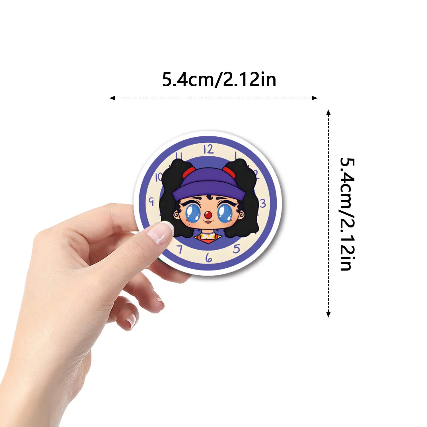 10/30/50PCS Cartoon Big Comfy Couch Sticker Graffiti Decorative Luggage Water Cup Laptop Scrapbook Waterproof Decal Kids Toy