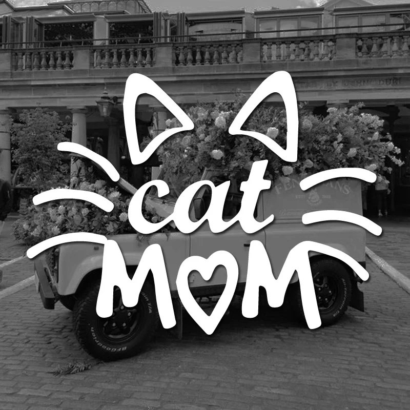 

"cat MOM"Stickers,cute&funny for cat lover,High quality for cars trucks motorcycles &laptops!