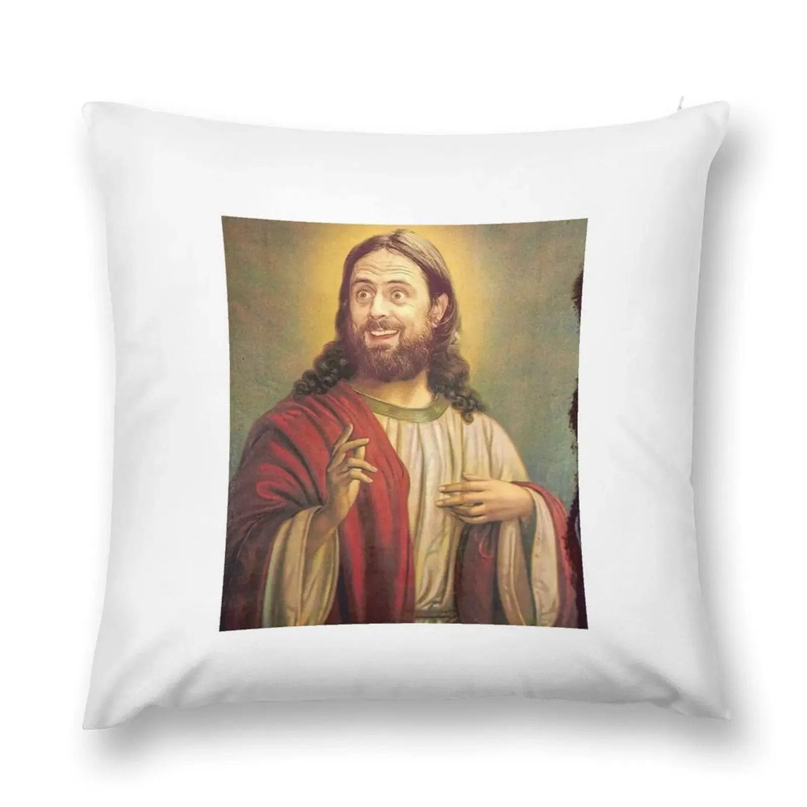 

CJ McMahon Jesus Throw Pillow Sofa Covers For Living Room christmas decorations 2025 pillow