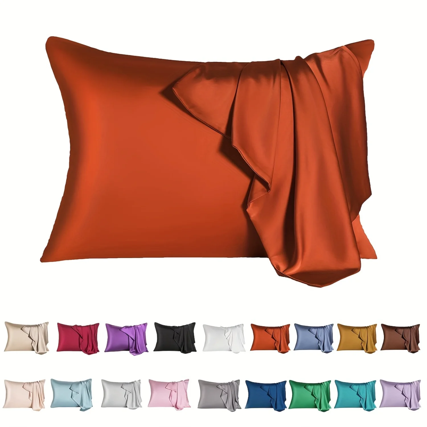 Pillows Pillowcase Stain Pillowcase Satin Pillowcases Pillow Cases Satin Pillow Covers 2 Pack