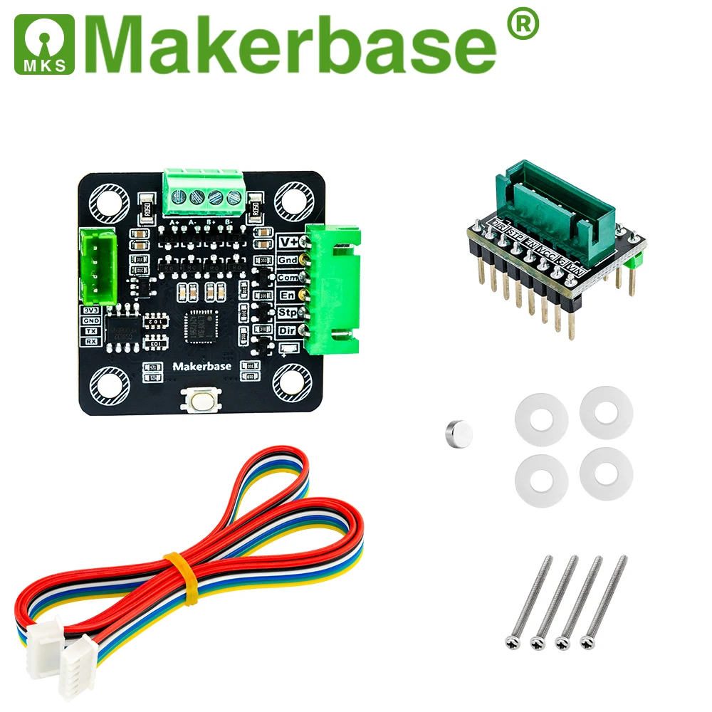 Makerbase MKS SERVO35C PCBA NEMA14 closed loop stepper motor Driver CNC 3d printer parts prevents losing steps for Gen_L SGen_L